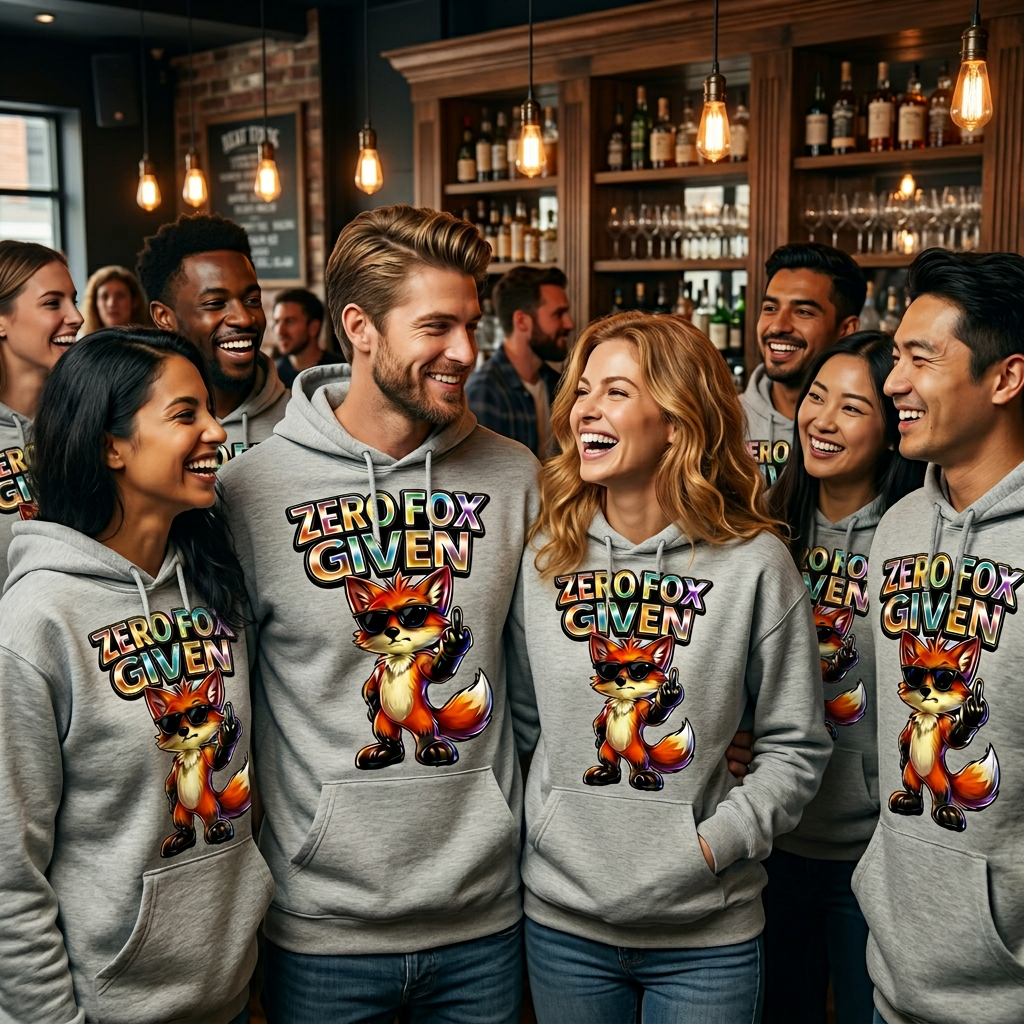 Zero Fox Given Hoodie - Sarcastic Fox | LuckyFox